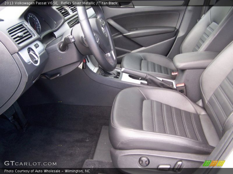  2013 Passat V6 SE Titan Black Interior