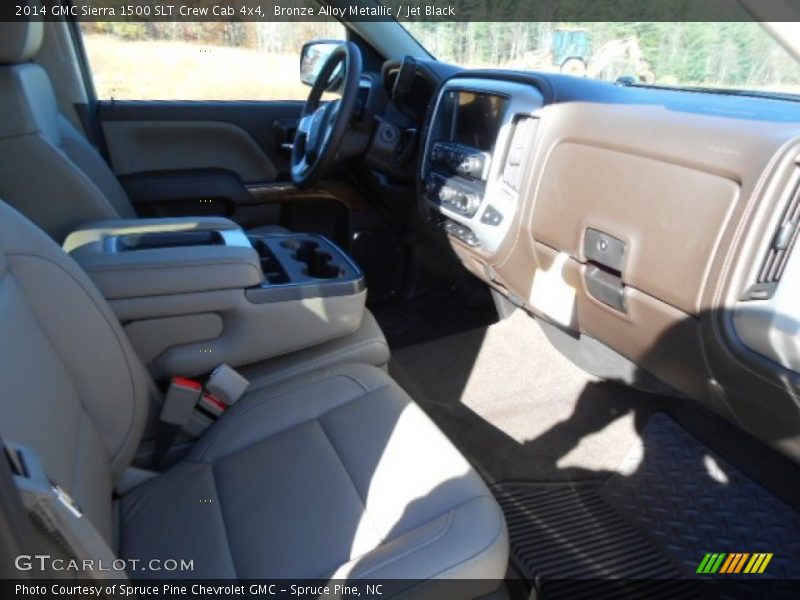 Bronze Alloy Metallic / Jet Black 2014 GMC Sierra 1500 SLT Crew Cab 4x4