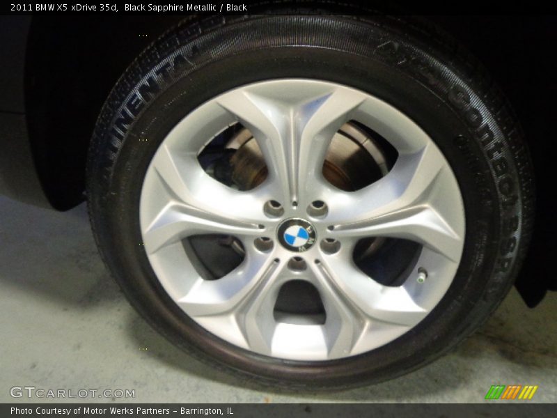 Black Sapphire Metallic / Black 2011 BMW X5 xDrive 35d