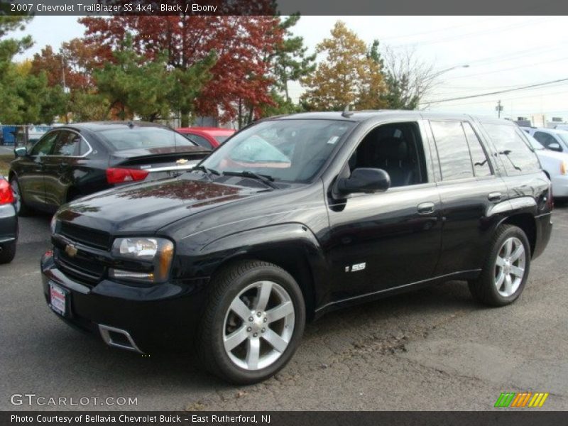 Black / Ebony 2007 Chevrolet TrailBlazer SS 4x4