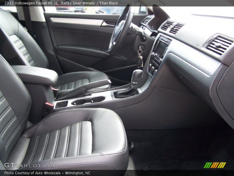 Reflex Silver Metallic / Titan Black 2013 Volkswagen Passat V6 SE