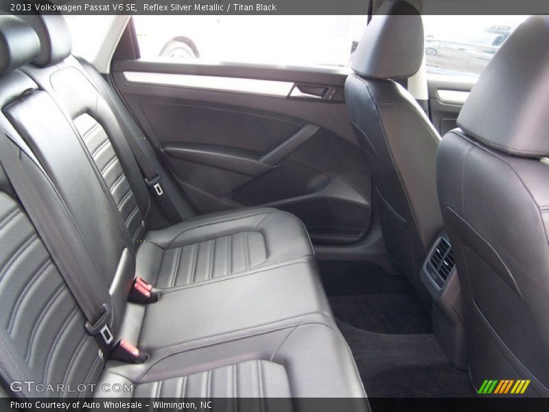 Reflex Silver Metallic / Titan Black 2013 Volkswagen Passat V6 SE