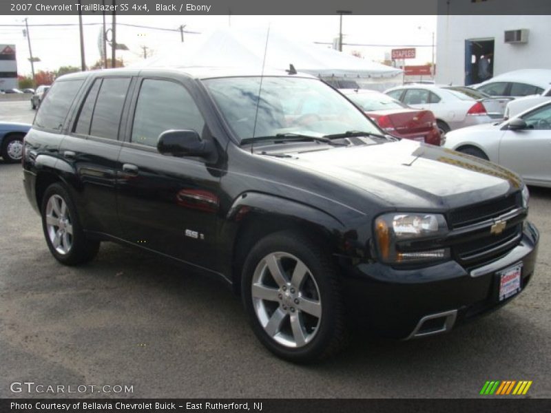 Black / Ebony 2007 Chevrolet TrailBlazer SS 4x4