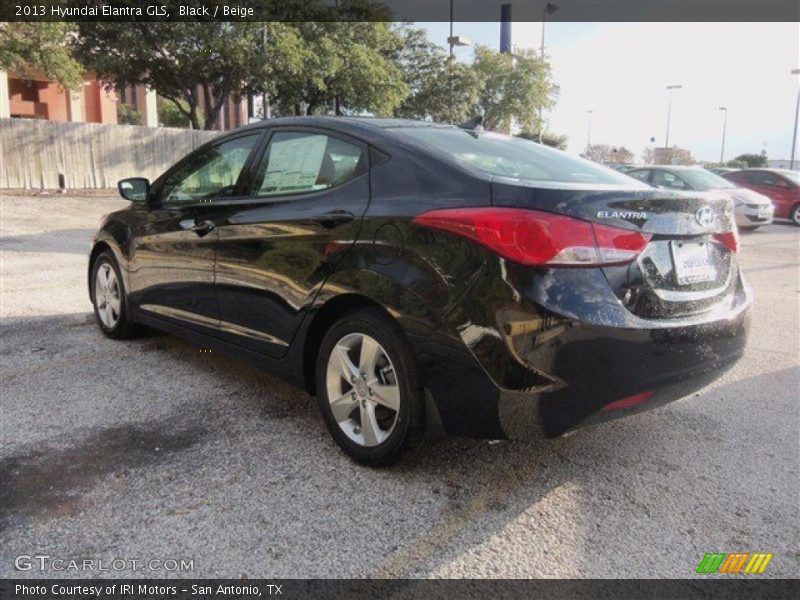 Black / Beige 2013 Hyundai Elantra GLS