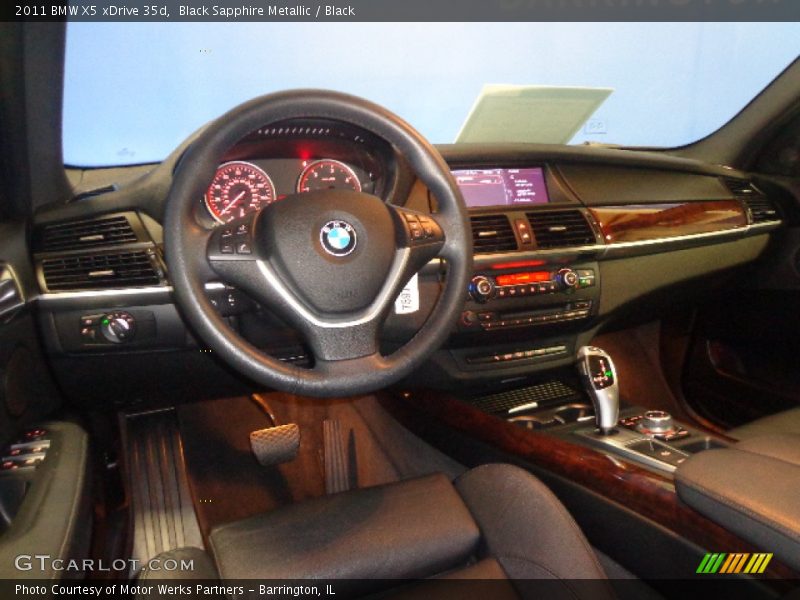 Black Sapphire Metallic / Black 2011 BMW X5 xDrive 35d