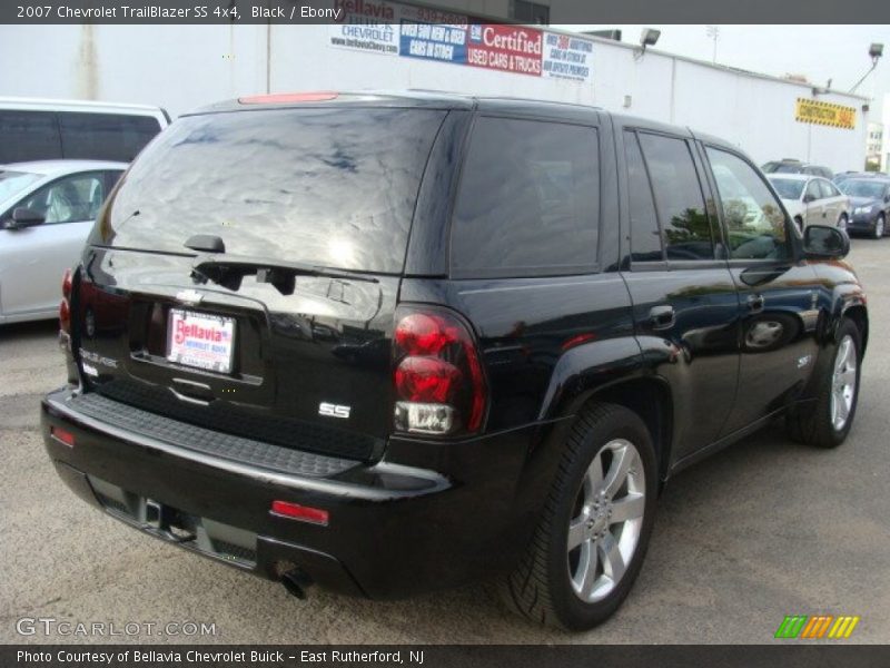 Black / Ebony 2007 Chevrolet TrailBlazer SS 4x4