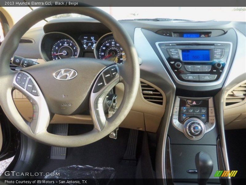 Black / Beige 2013 Hyundai Elantra GLS