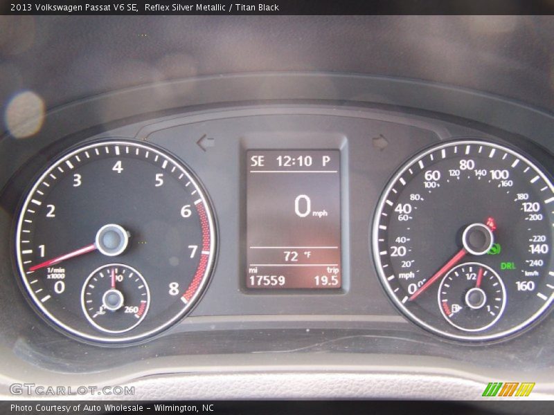  2013 Passat V6 SE V6 SE Gauges