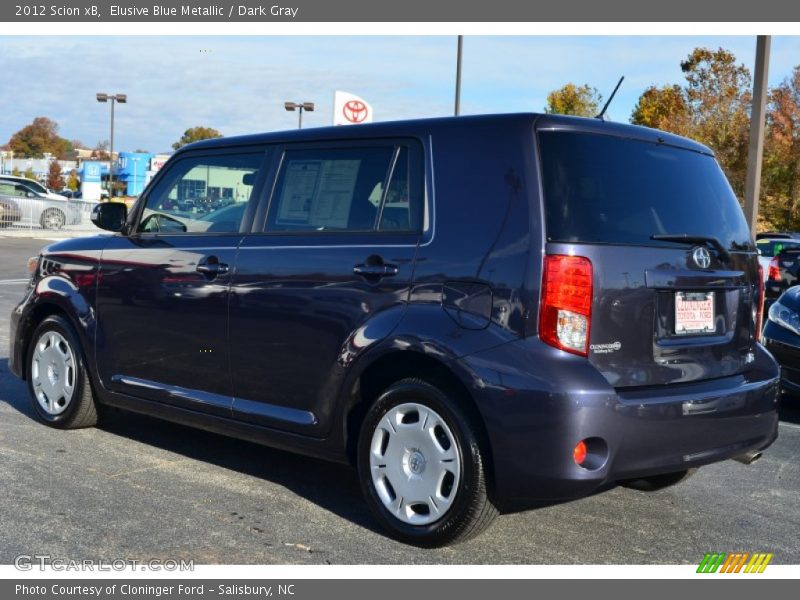 Elusive Blue Metallic / Dark Gray 2012 Scion xB