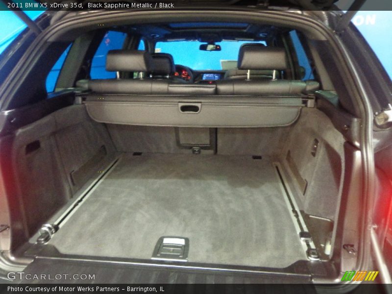 Black Sapphire Metallic / Black 2011 BMW X5 xDrive 35d
