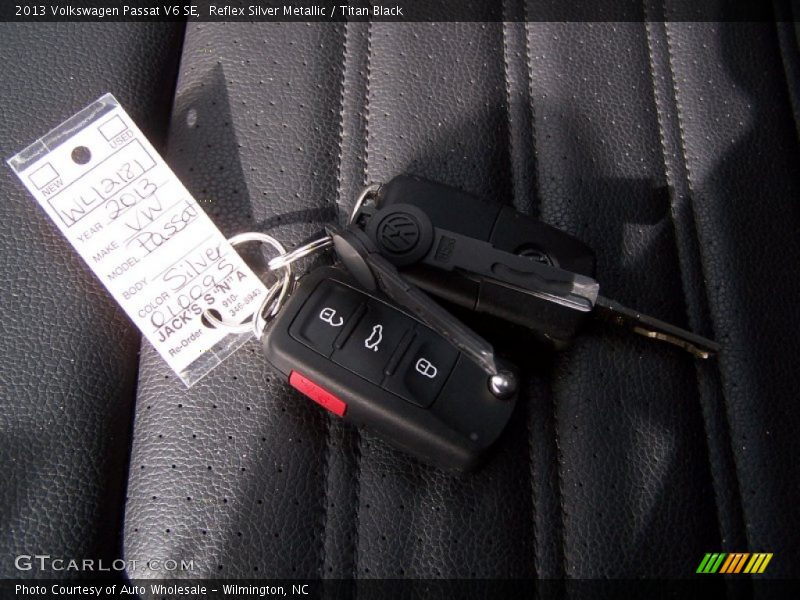 Keys of 2013 Passat V6 SE