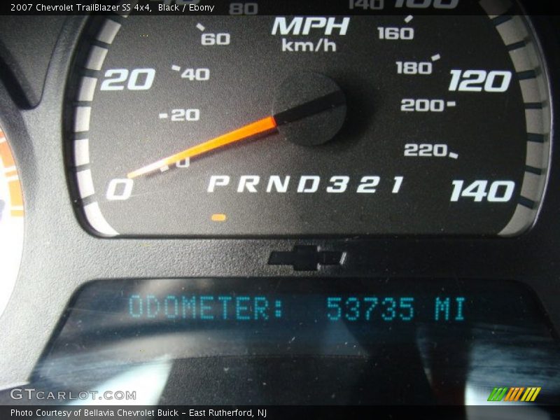 Black / Ebony 2007 Chevrolet TrailBlazer SS 4x4