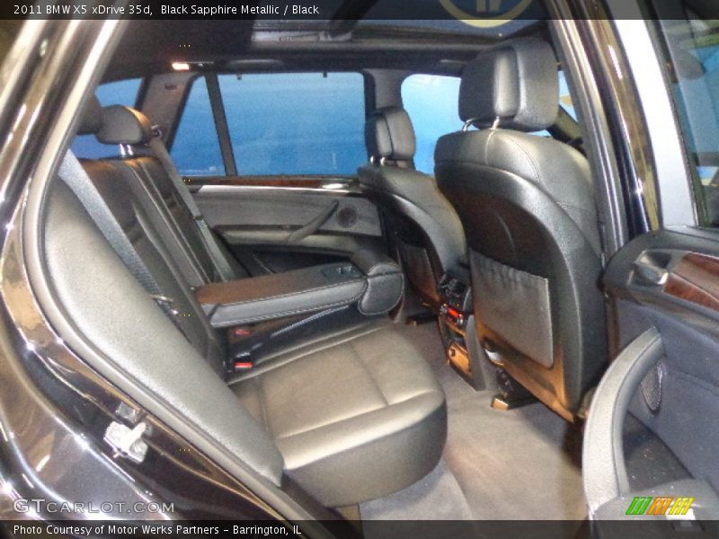 Black Sapphire Metallic / Black 2011 BMW X5 xDrive 35d