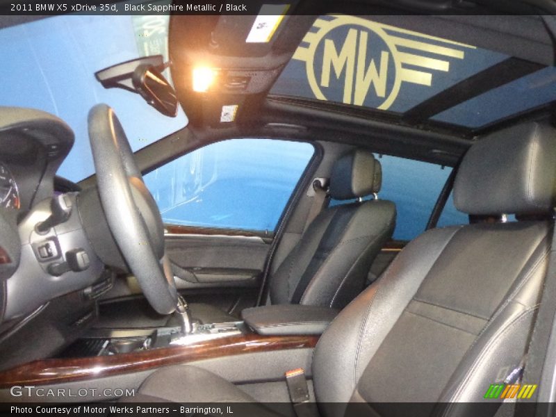 Black Sapphire Metallic / Black 2011 BMW X5 xDrive 35d