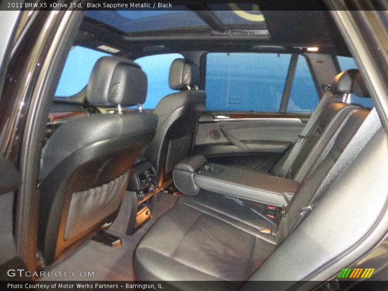 Black Sapphire Metallic / Black 2011 BMW X5 xDrive 35d