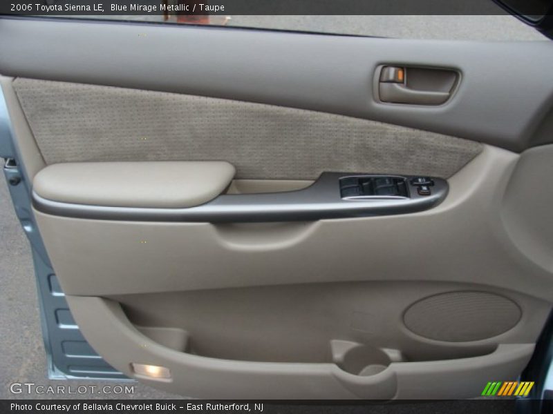 Blue Mirage Metallic / Taupe 2006 Toyota Sienna LE