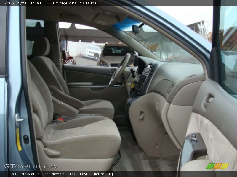 Blue Mirage Metallic / Taupe 2006 Toyota Sienna LE