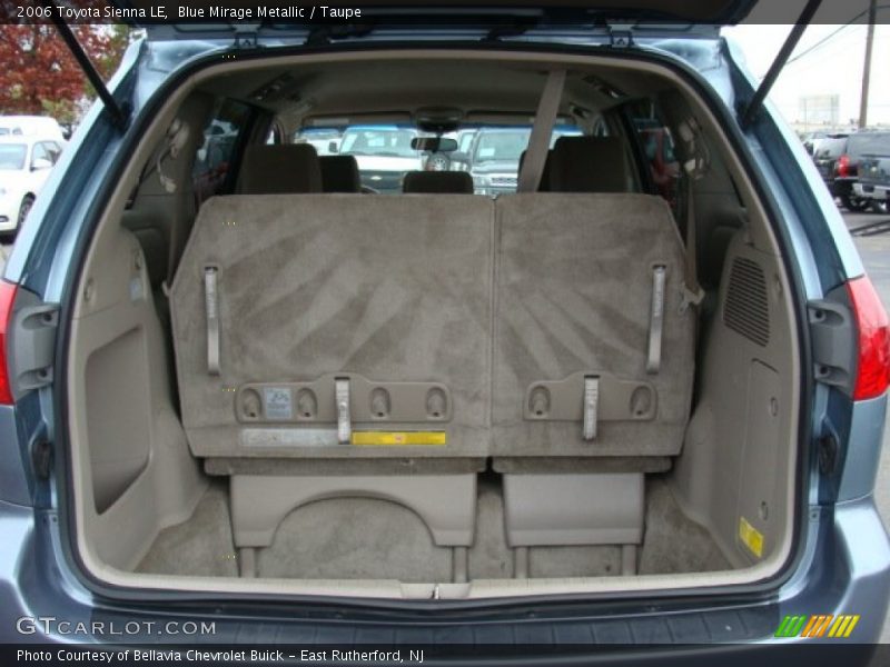 Blue Mirage Metallic / Taupe 2006 Toyota Sienna LE
