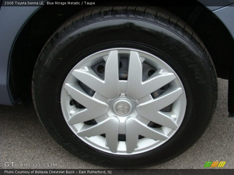 Blue Mirage Metallic / Taupe 2006 Toyota Sienna LE