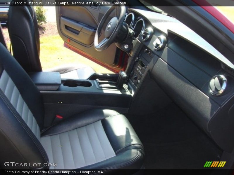 Redfire Metallic / Dark Charcoal 2005 Ford Mustang V6 Deluxe Coupe
