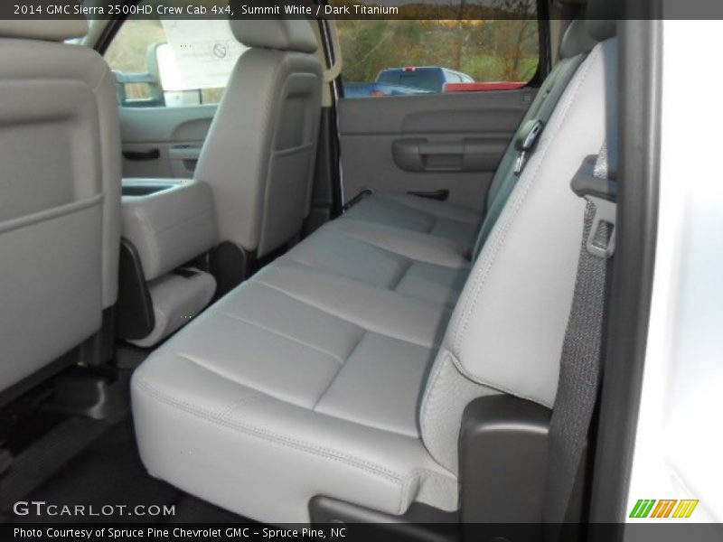Summit White / Dark Titanium 2014 GMC Sierra 2500HD Crew Cab 4x4