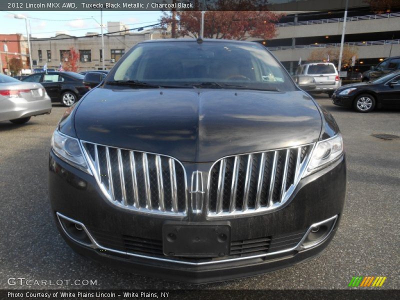 Tuxedo Black Metallic / Charcoal Black 2012 Lincoln MKX AWD