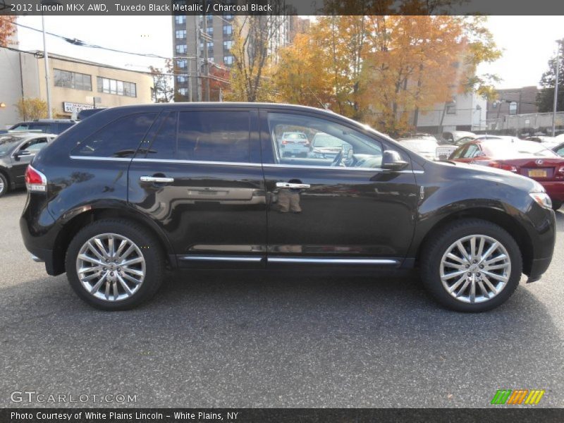 Tuxedo Black Metallic / Charcoal Black 2012 Lincoln MKX AWD