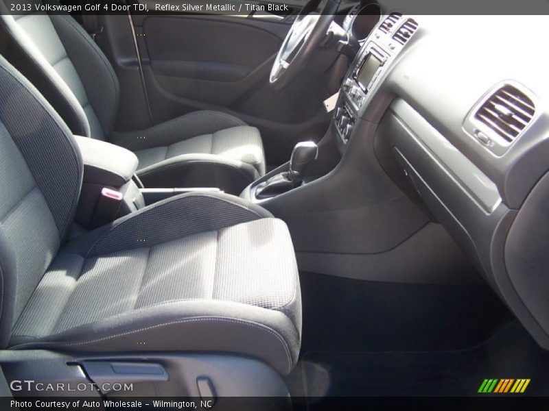 Reflex Silver Metallic / Titan Black 2013 Volkswagen Golf 4 Door TDI