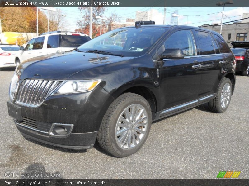 Tuxedo Black Metallic / Charcoal Black 2012 Lincoln MKX AWD