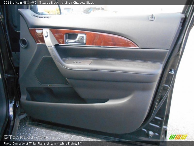 Tuxedo Black Metallic / Charcoal Black 2012 Lincoln MKX AWD