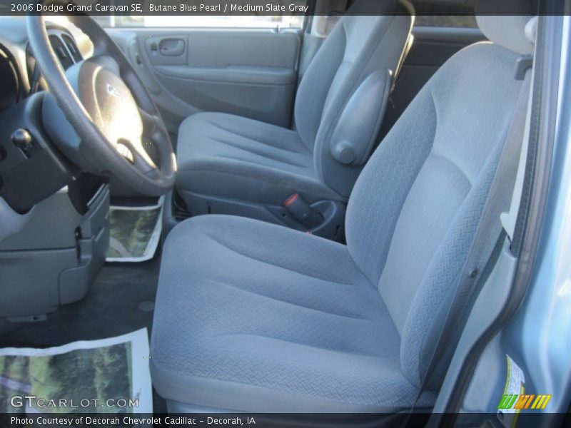 Butane Blue Pearl / Medium Slate Gray 2006 Dodge Grand Caravan SE