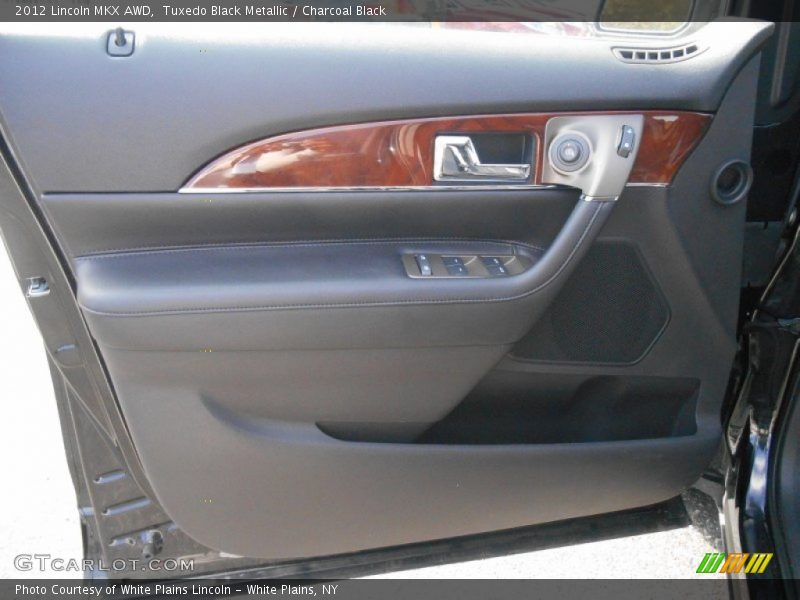 Tuxedo Black Metallic / Charcoal Black 2012 Lincoln MKX AWD