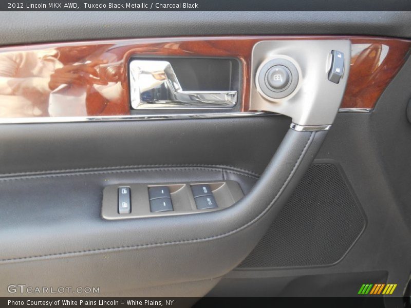 Tuxedo Black Metallic / Charcoal Black 2012 Lincoln MKX AWD