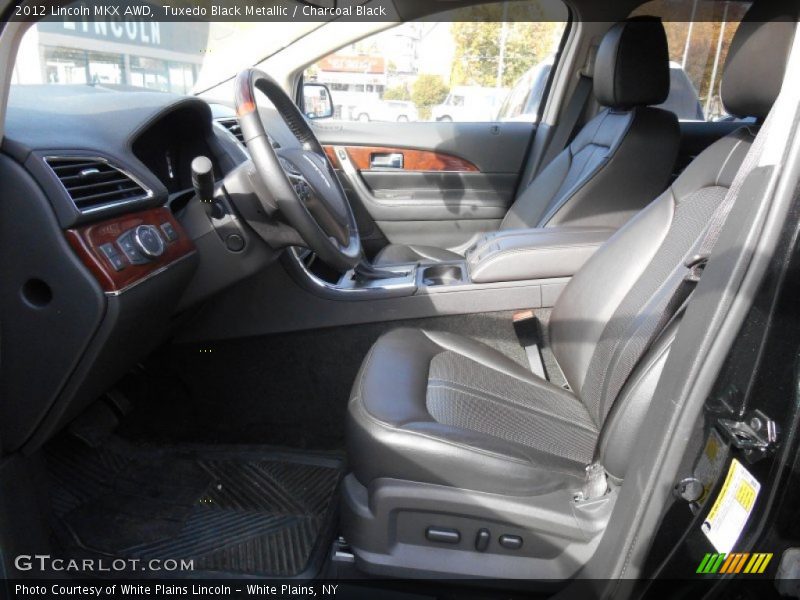 Tuxedo Black Metallic / Charcoal Black 2012 Lincoln MKX AWD