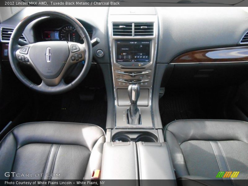 Tuxedo Black Metallic / Charcoal Black 2012 Lincoln MKX AWD