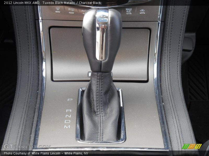 Tuxedo Black Metallic / Charcoal Black 2012 Lincoln MKX AWD