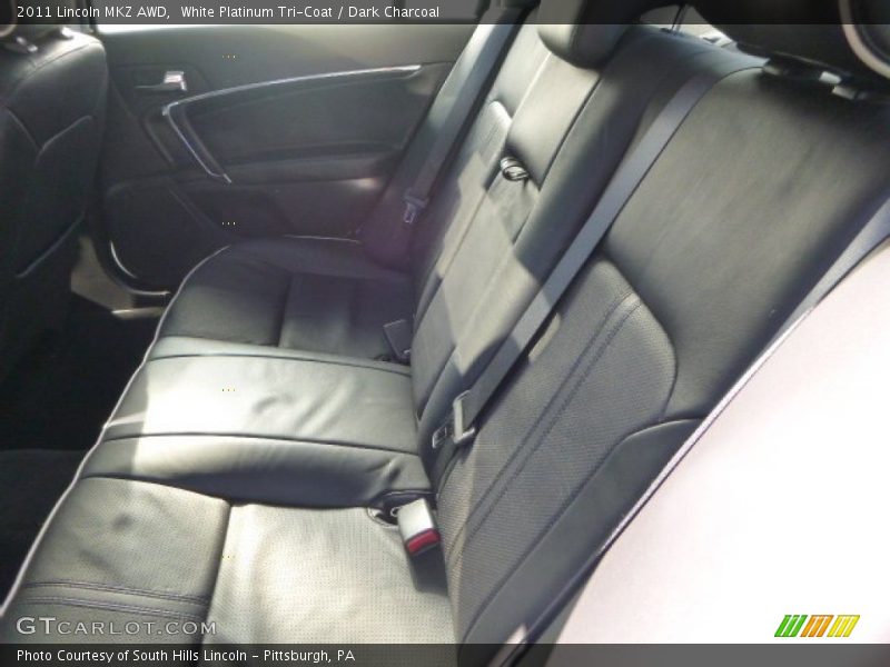 White Platinum Tri-Coat / Dark Charcoal 2011 Lincoln MKZ AWD