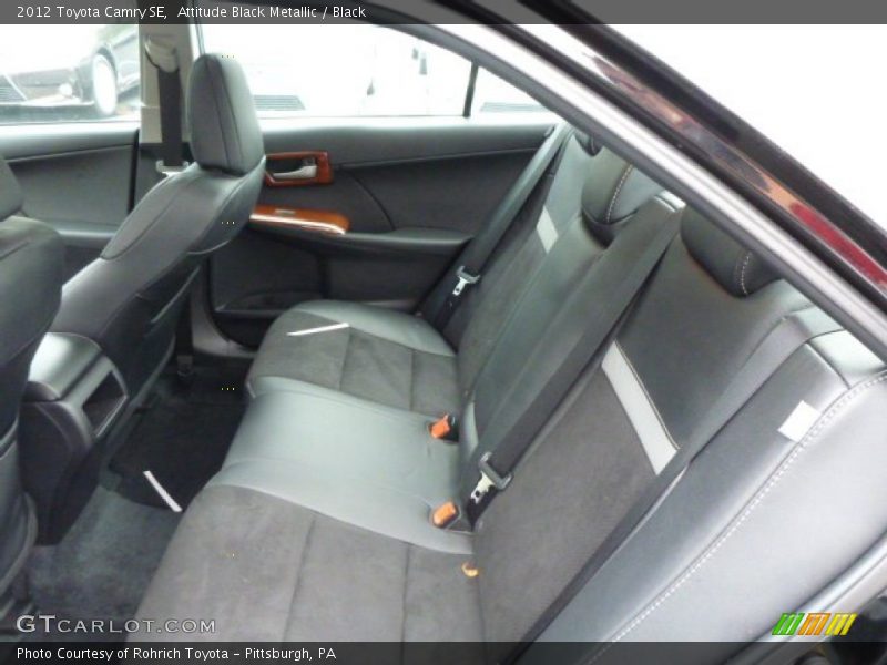 Attitude Black Metallic / Black 2012 Toyota Camry SE