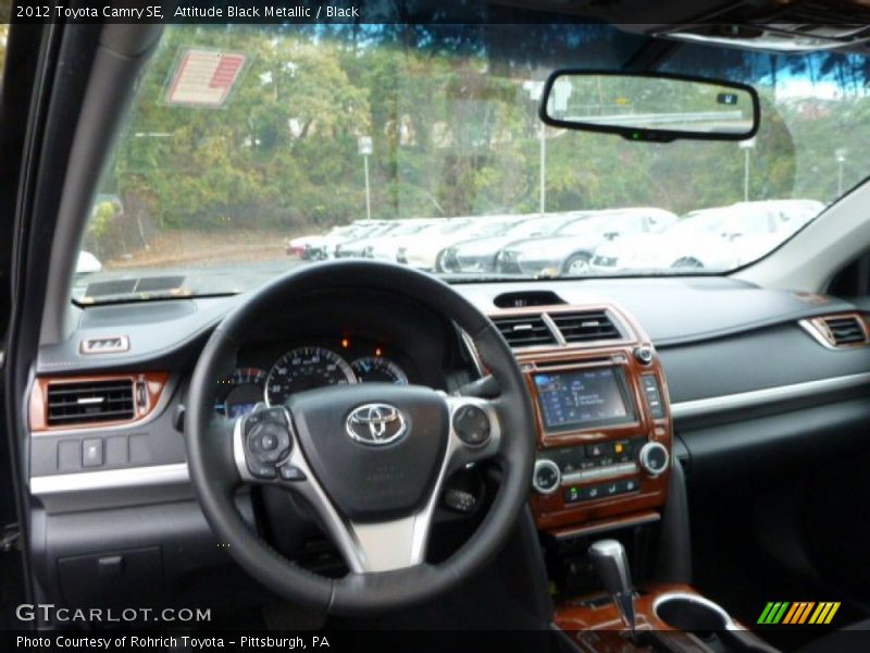 Attitude Black Metallic / Black 2012 Toyota Camry SE