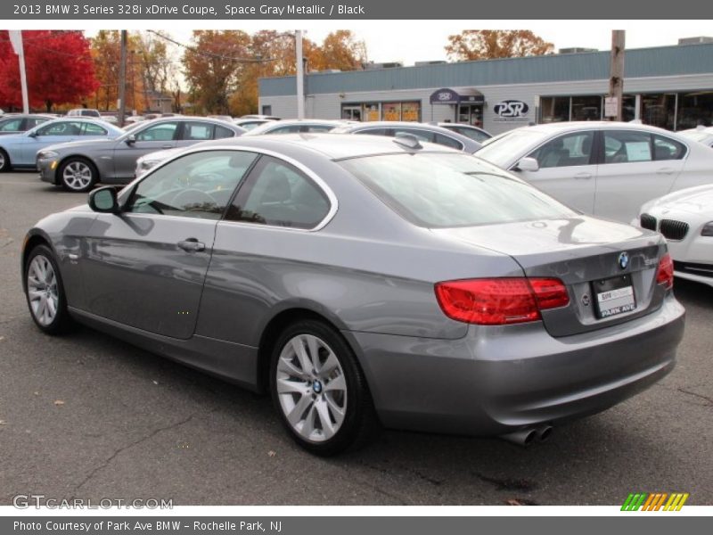 Space Gray Metallic / Black 2013 BMW 3 Series 328i xDrive Coupe