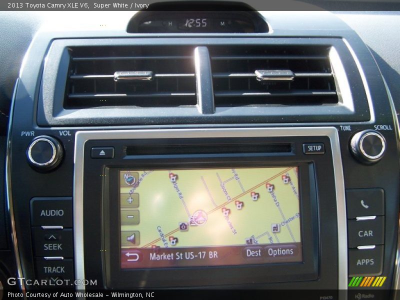 Super White / Ivory 2013 Toyota Camry XLE V6