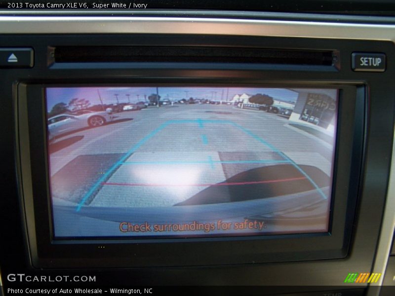 Super White / Ivory 2013 Toyota Camry XLE V6