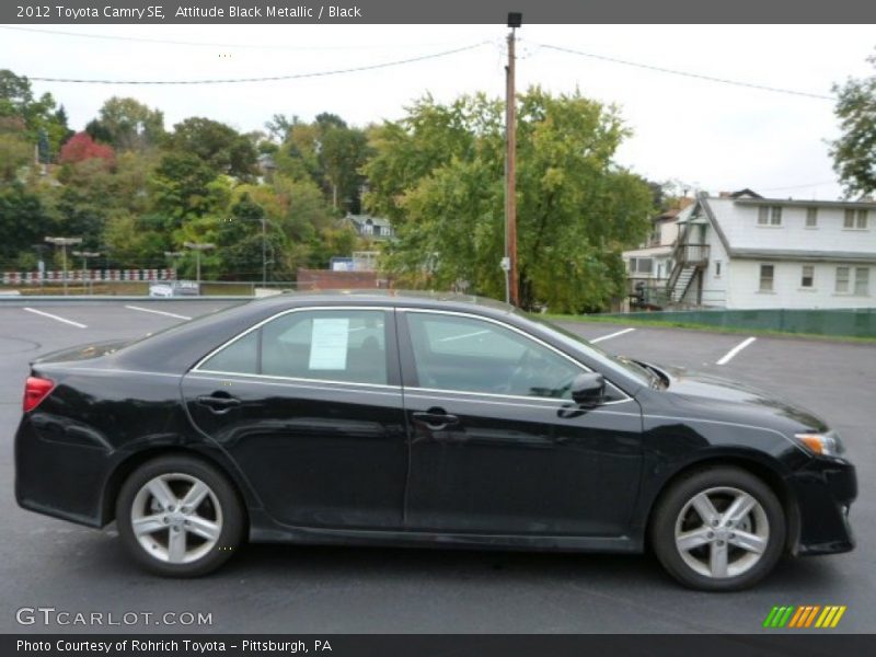 Attitude Black Metallic / Black 2012 Toyota Camry SE