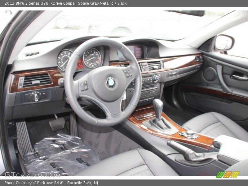 Space Gray Metallic / Black 2013 BMW 3 Series 328i xDrive Coupe