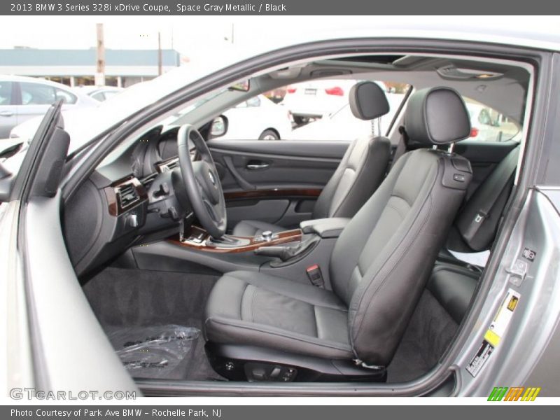 Space Gray Metallic / Black 2013 BMW 3 Series 328i xDrive Coupe