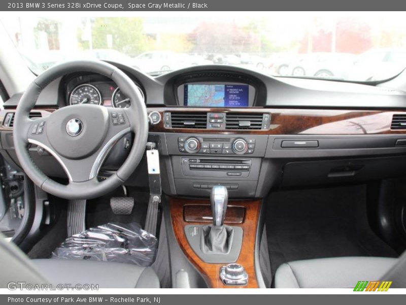 Space Gray Metallic / Black 2013 BMW 3 Series 328i xDrive Coupe