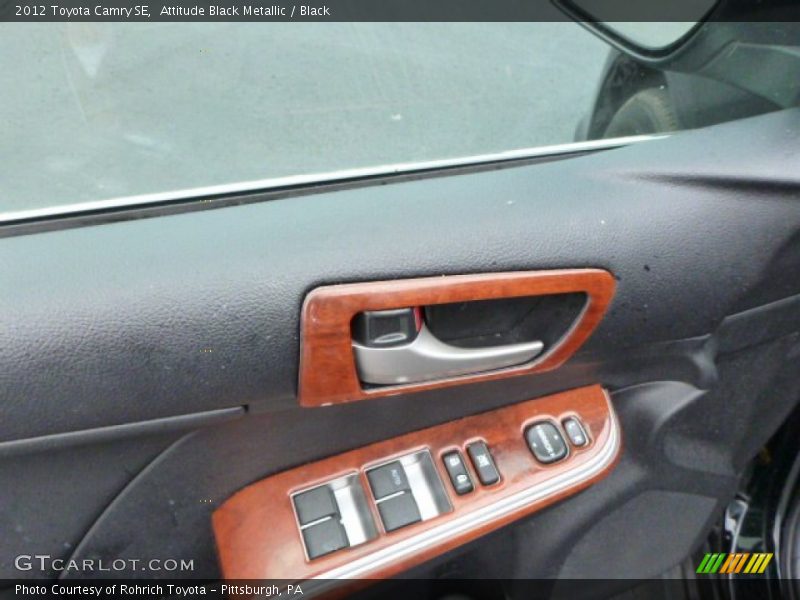 Attitude Black Metallic / Black 2012 Toyota Camry SE