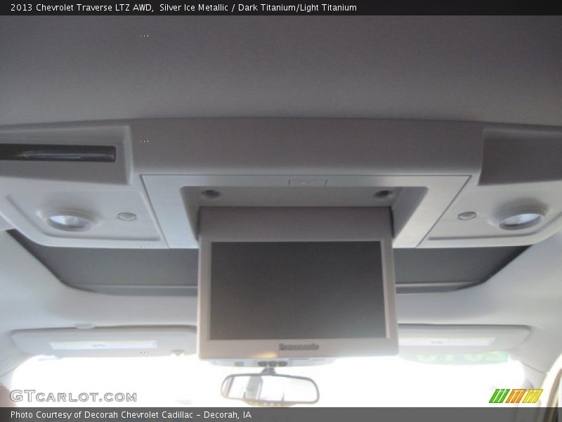Silver Ice Metallic / Dark Titanium/Light Titanium 2013 Chevrolet Traverse LTZ AWD
