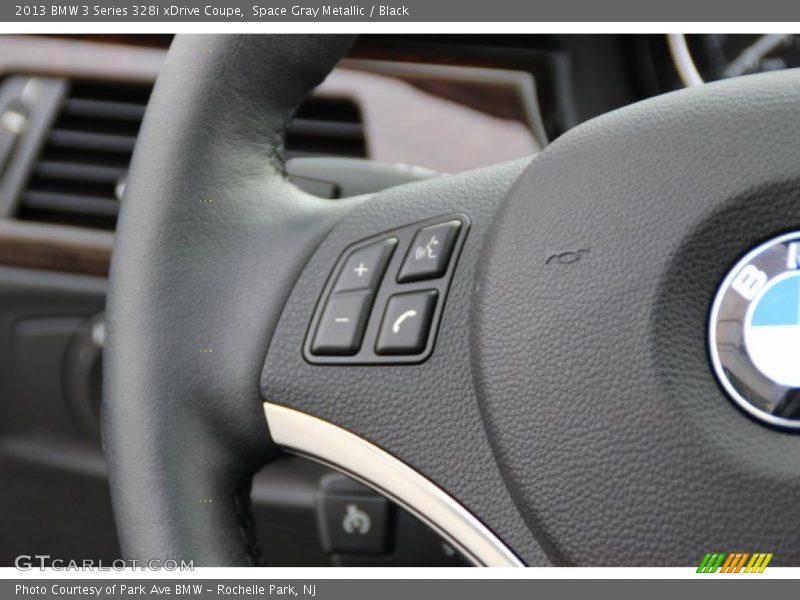 Space Gray Metallic / Black 2013 BMW 3 Series 328i xDrive Coupe