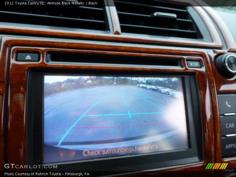 Attitude Black Metallic / Black 2012 Toyota Camry SE